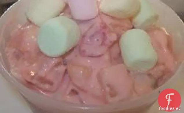 Ensalada de Frutas con Queso Crema de Rachel