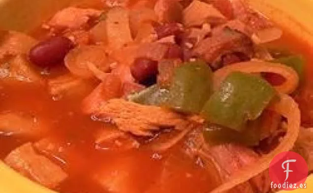 Sopa de Pavo Ahumado Picante