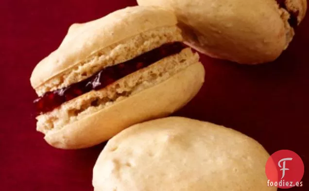Macarrones de Mermelada de Mantequilla de Maní