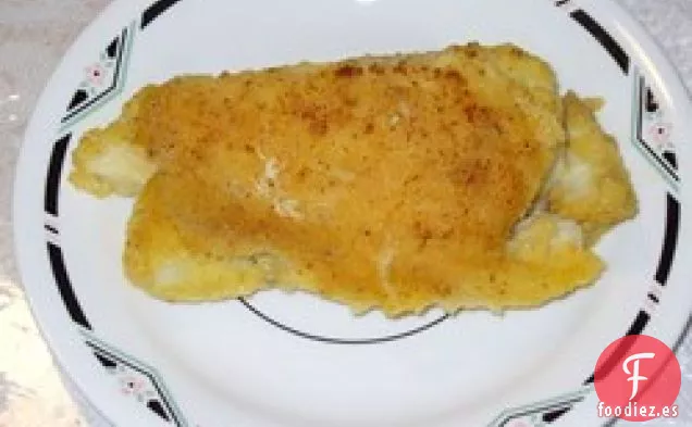 Halibut con Salsa de Ajo