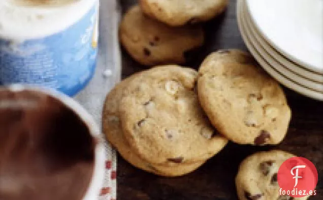 Galletas Gruesas De Maní, Chocolate Y Canela