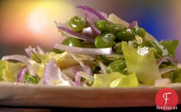Ensalada de Habas y Pecorino