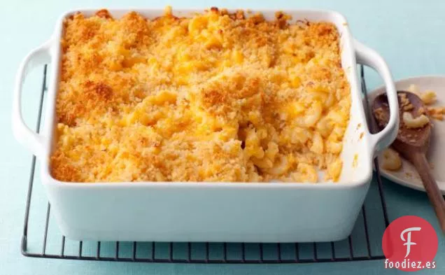 Macarrones con Queso al horno