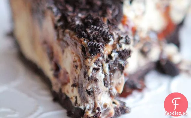 Pastel de Helado Oreo de Mantequilla de Maní