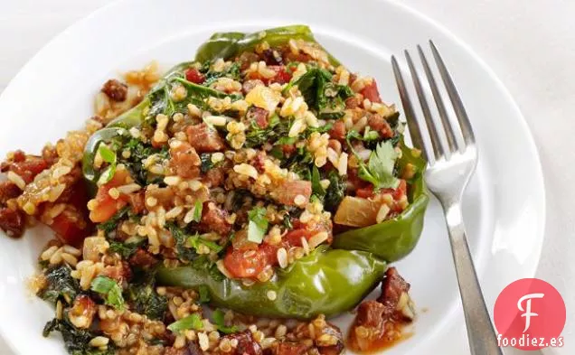 Pimientos Rellenos de Cajún
