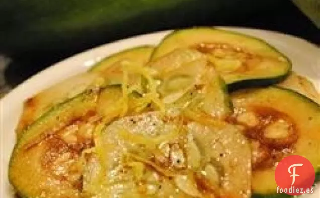 Ensalada de Calabacín de Limón y Pepino