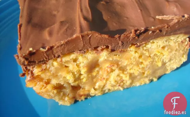 Pastel: Barras K Especiales de Mantequilla de Cacahuete y Chocolate