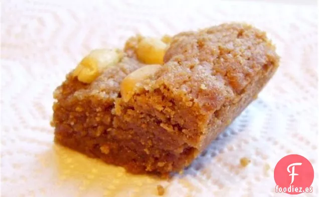 Blondies de Mantequilla de Maní