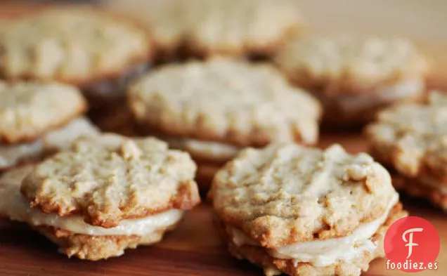 Galletas de Avena con Mantequilla de Maní
