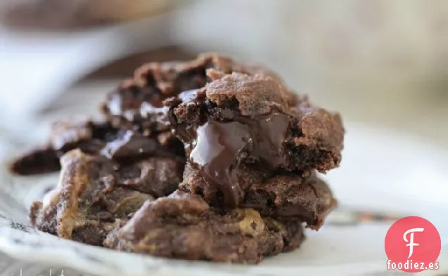 Trozos de Chocolate, Mantequilla de Cacahuete, Remolino, Galletas de Caramelo
