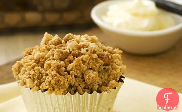 Muffins de Mango con Streusel de Maní