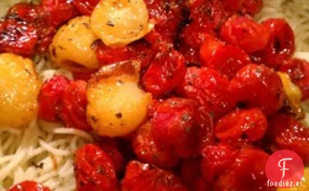 Tomates Asados con Ajo