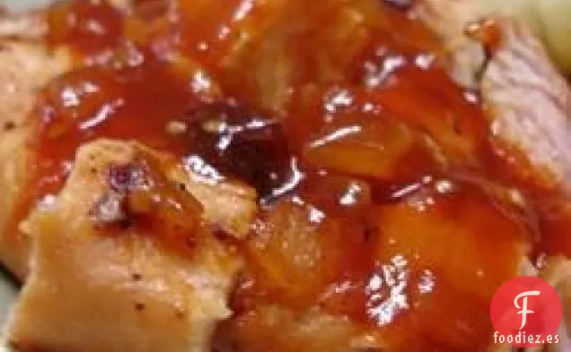 Pollo Marinado con Chipotle a La Parrilla