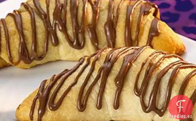 Semilunas De Mantequilla De Maní Y Chispas De Chocolate Con Leche