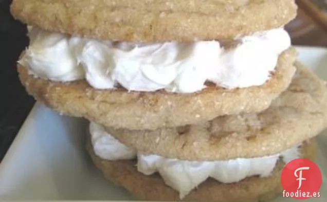 Galletas Y Sándwiches De Mantequilla De Maní