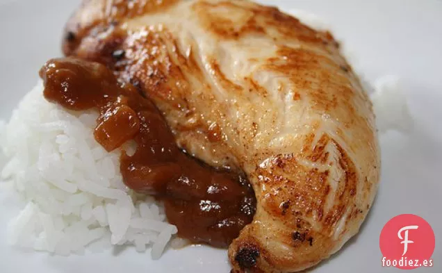 Pollo Salado con Cacahuete