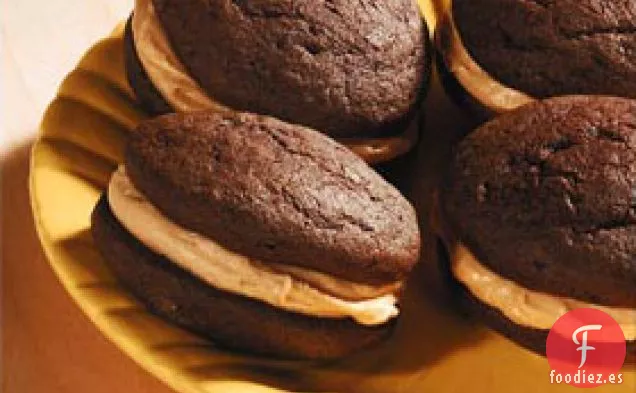 Bollos de Mantequilla de Cacahuete y Chocolate