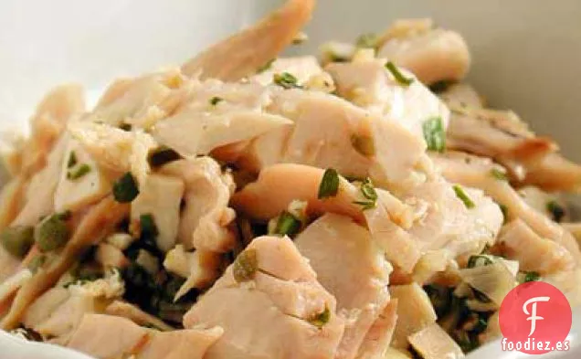 Ensalada de Pollo de Verano con Hierbas de Jardín
