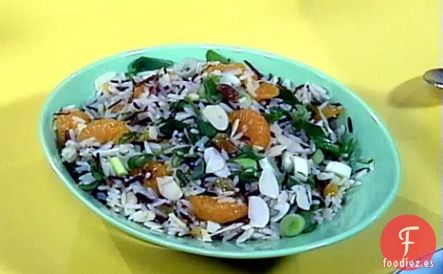 Arroz Blanco y Silvestre con Frutos