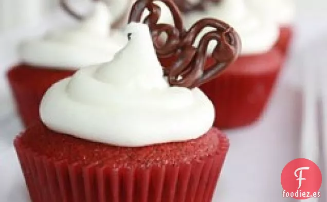 Cupcakes de Terciopelo Rojo