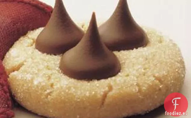 Mini Besos de Hershey Flores de Mantequilla de Maní