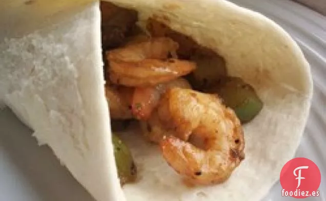 Fajitas de Camarones Rápidas y Fáciles