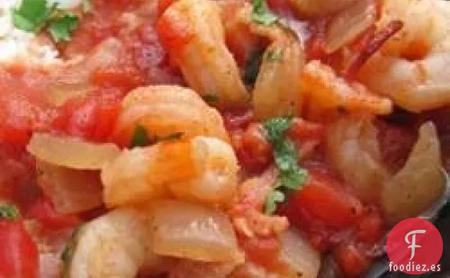 Camarones de la Isla y Arroz