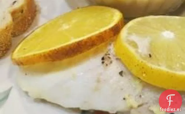 Pargo al Horno con Cítricos y Jengibre