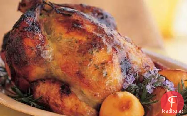 Pollo Asado con Cuajada de Limón