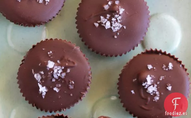 Tazas de Mantequilla de Maní y Jalea de Chocolate