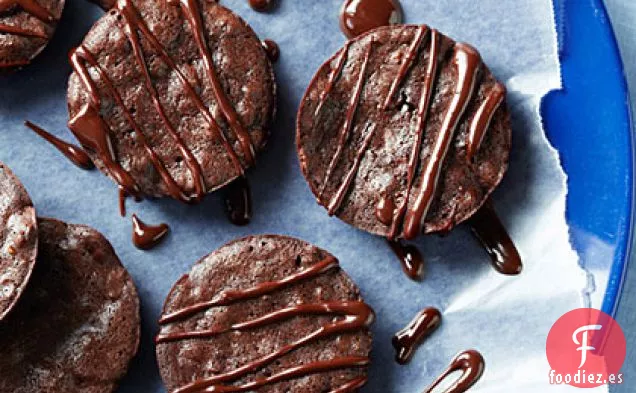 Tazas de Galletas de Chocolate y Naranja