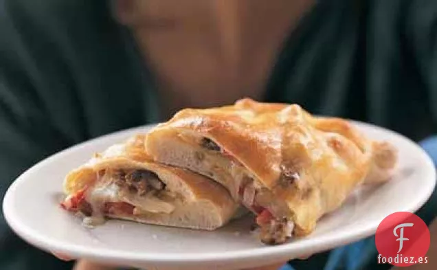 Calzones de Salchichas, Hinojo y Provolone