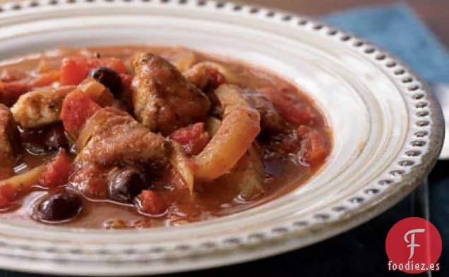 Guiso de Cerdo Provenzal con Aceitunas e Hinojo