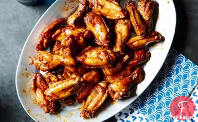 Alitas de Pollo Glaseadas Balsámicas