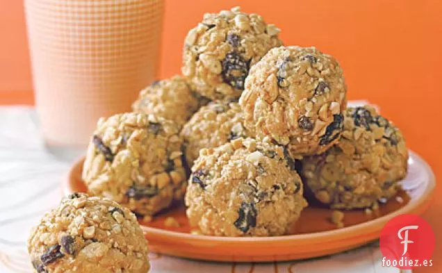 Bocados de Avena con Mantequilla de Maní