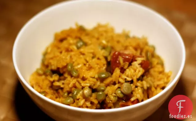 Cena de esta noche: Arroz con Gandules
