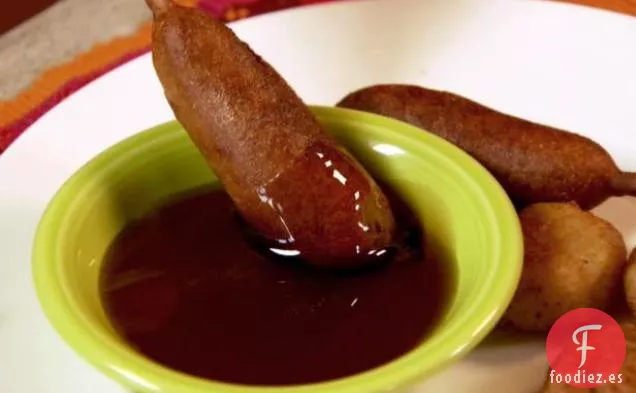 Tortitas de Salchicha en Palitos