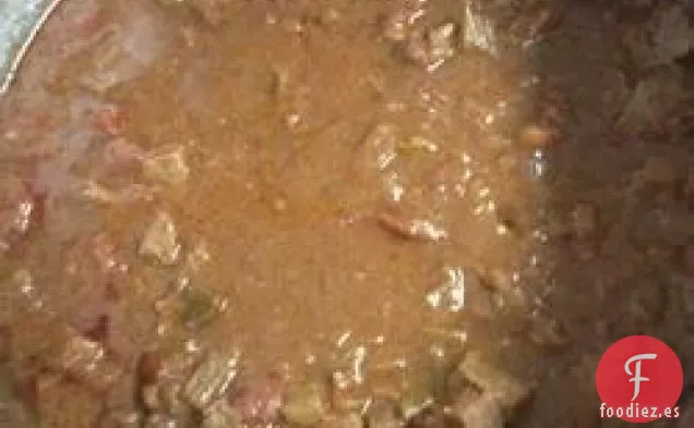 Rebanadas de Carne de Chile de Texas