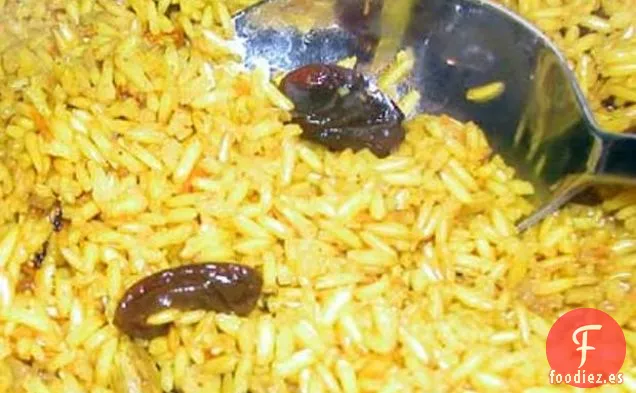 Arroz Pilaf Con Cúrcuma Fresca