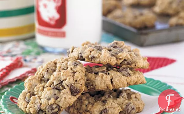 Galletas de Avena con Chispas de Chocolate