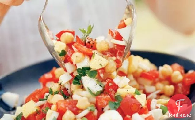 Ensalada de Garbanzos y Tomate