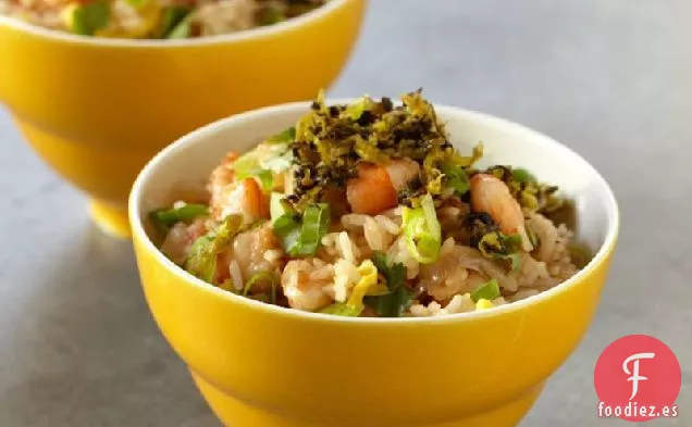 Arroz Frito con Camarones
