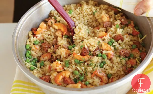 Receta De Arroz Con Camarones