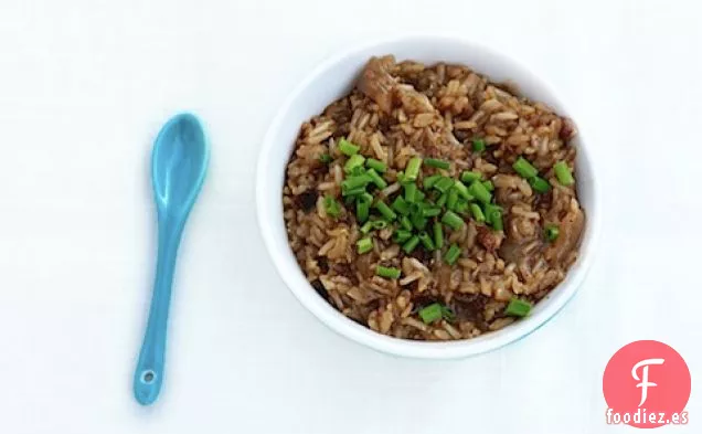 Risotto de Arroz Integral con Tocino