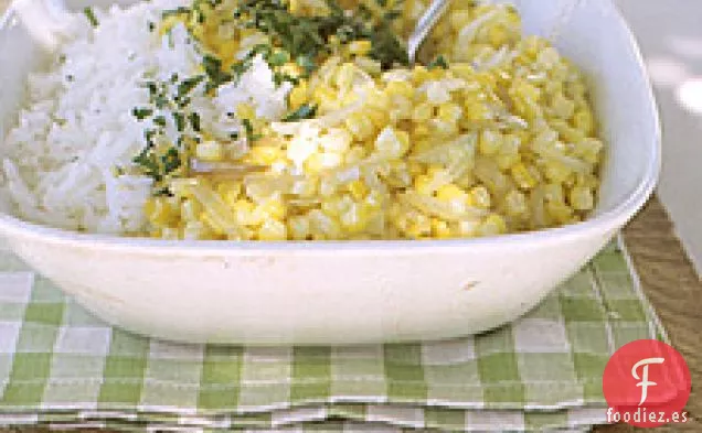 Pilaf De Maíz Y Arroz De Verano