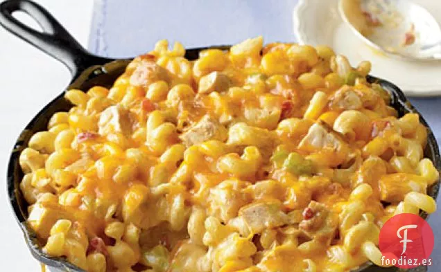 Macarrones de Pollo con queso King Ranch