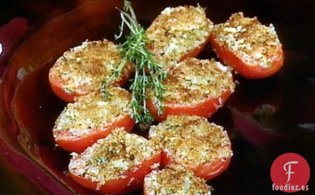 Tomates a la Parrilla con Ajo y Hierbas