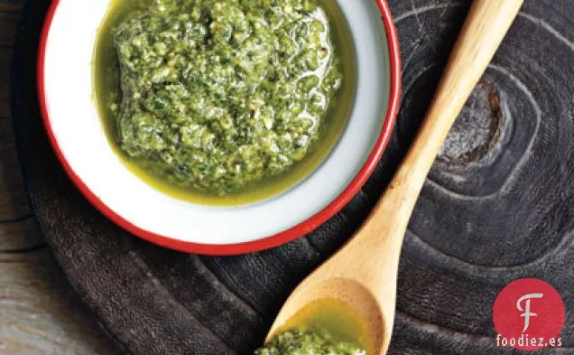 Risotto Sencillo con Pesto
