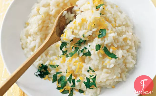 Risotto de Limón y Perejil