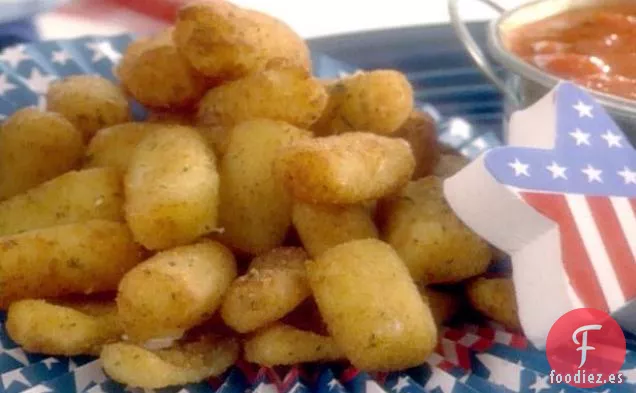 Pepitas de Mozzarella Fritas